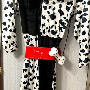Womens Corella De ville Halloween costume.  Like new worn 1x